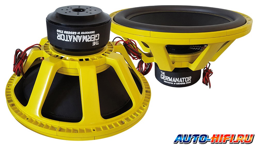 Сабвуферный динамик Ground Zero The GERMANATOR Характеристики Ground